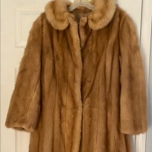 Real vintage fur coat